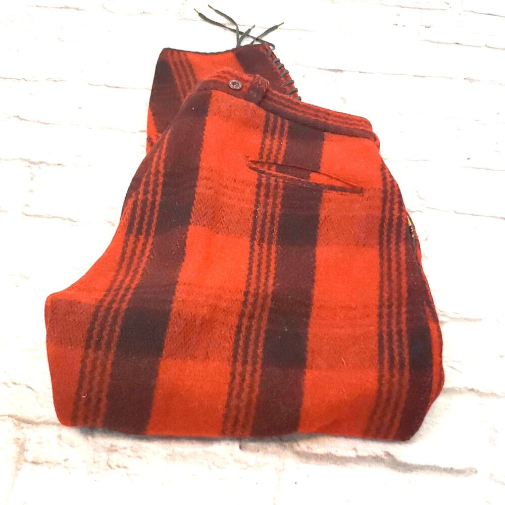 Vintage Tartan Plaid Wool Jodhpur Hunting Pants - Picture 4 of 11